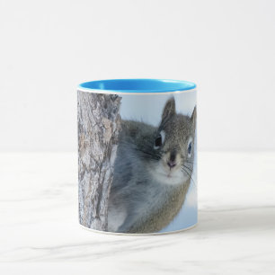 Mug Écureuil curieux, à la recherche d'un arbre
