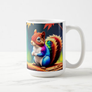 Mug Écureuil mignon assis coloré-75463