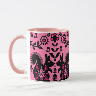 Mug Écureuil Nordic Scandinave Folk Art