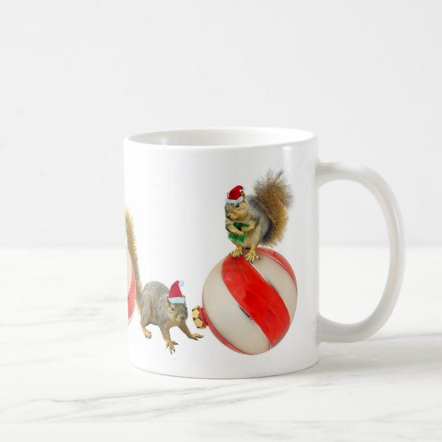 Mug Écureuils de Noël (Droite)