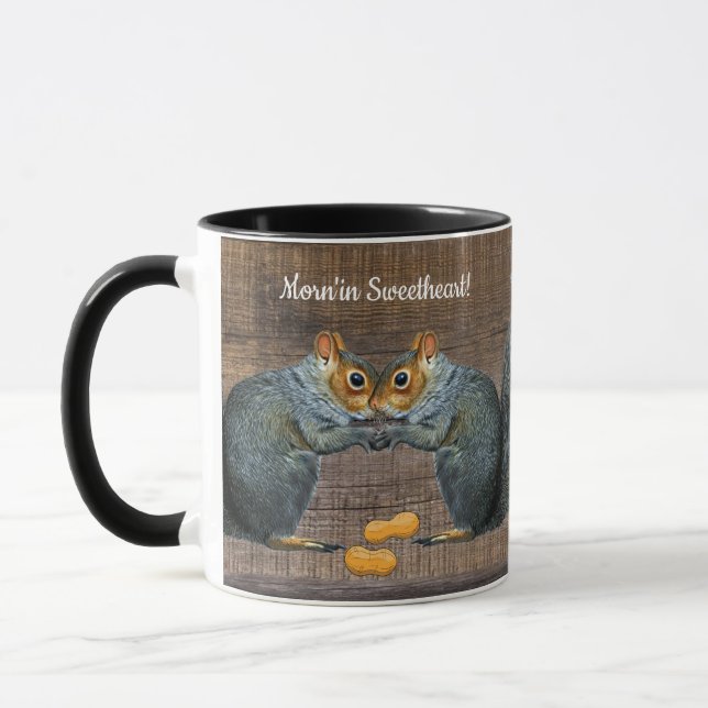 Mug Écureuils écureuils arachides (Gauche)