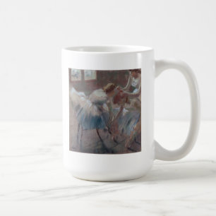 Mug Edgar Degas trois danseurs se préparant à la