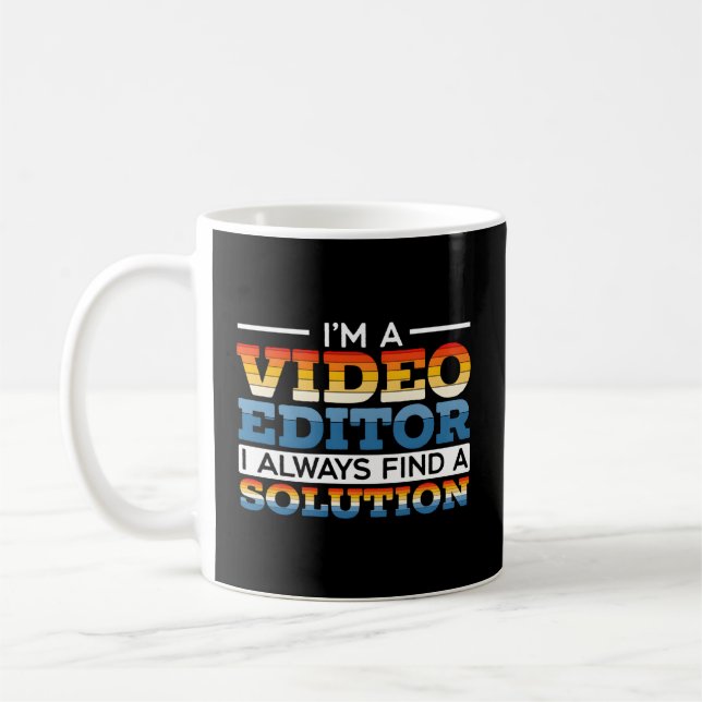 Mug Éditeur Vidéo Édition Motion S Film Production (Gauche)