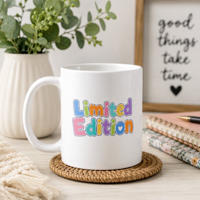 Mug Édition Limitée Mignonne  (Créateur téléchargé)