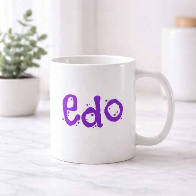 Mug Edo mignon violet (Créateur téléchargé)