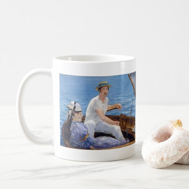 Mug Edouard Manet - Bateau (Avec donut)