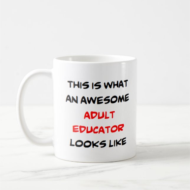 Mug éducateur pour adultes, génial (Gauche)
