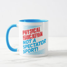 Éducation physique… pas un sport spectaculaire