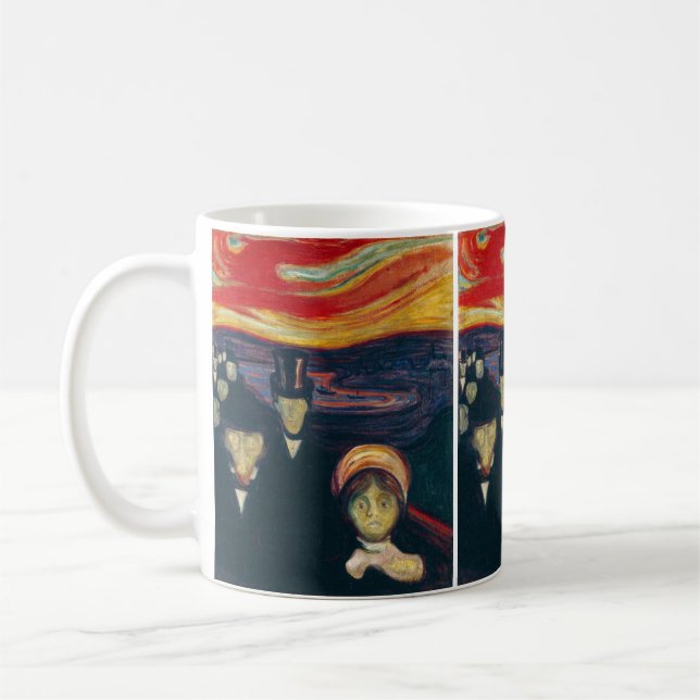 Mug Edvard Munch - Anxiété (Gauche)