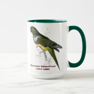 Mug Edward Lear Bird Patagonian Parakeet-Macaw