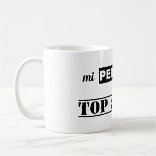 Mug Effiloche de mon percentil est haut secret