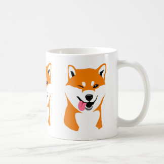 Mug Effiloche Shiba inu Guiño.