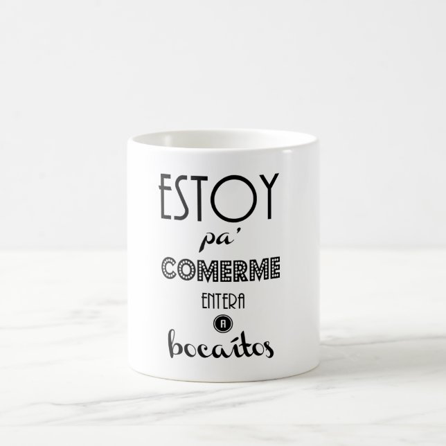 Mug Effiloche « Suis pa me manger informe » de Pretty (Centre)