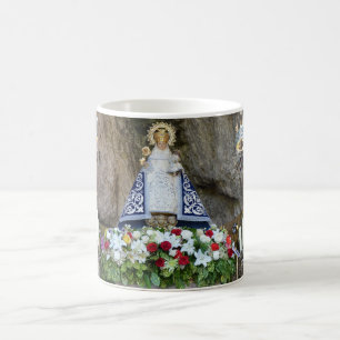 Mug effiloche Vierge de Covadonga dans Asturies,