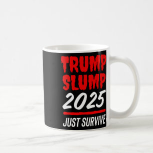 Mug Effondrement de Trump 2025 Survivre - Marché bours