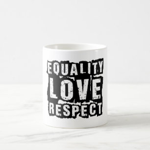 Mug Égalité Amour et respect Mois de la fierté