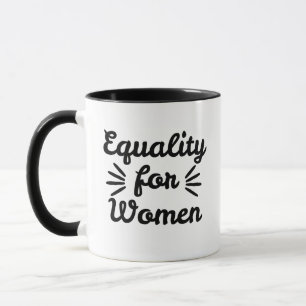 Mug Égalité pour les femmes Journée des femmes