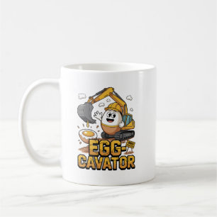 Mug Egg-cavator : déterrer votre café du matin !