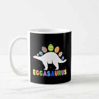 Mug Eggasaurus Stegosaurus Dinosaure Oeuf de Pâques Pâ