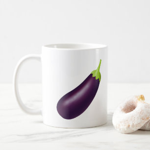 Mug Eggplant Emoji