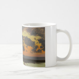 Mug Église de Frederic Edwin - ciel au coucher du