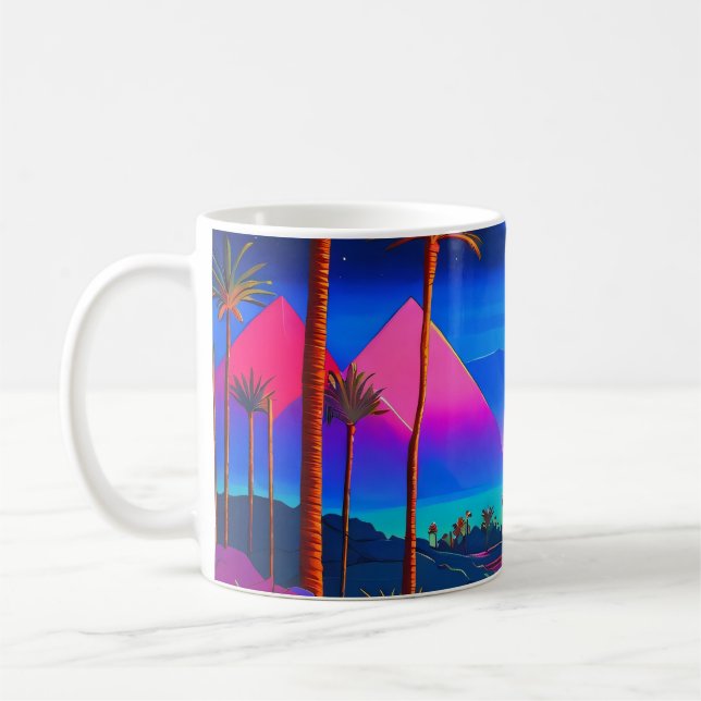 Mug Égypte psychédélique (Gauche)