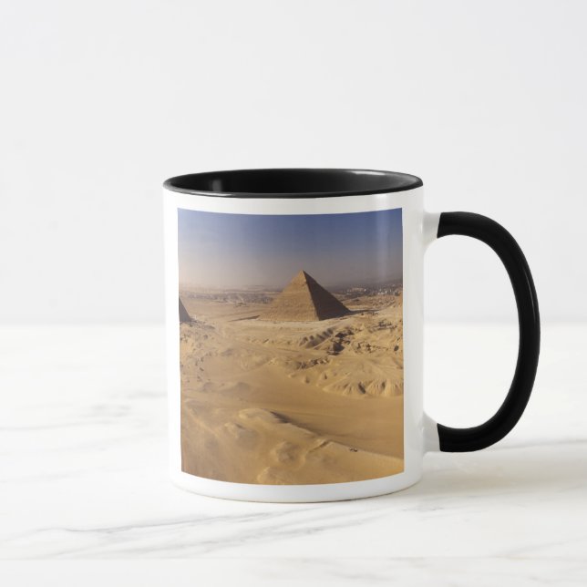 Mug Egypte, Pyramides à Gizeh, Khafre, Khufu, Menkaure (Droite)