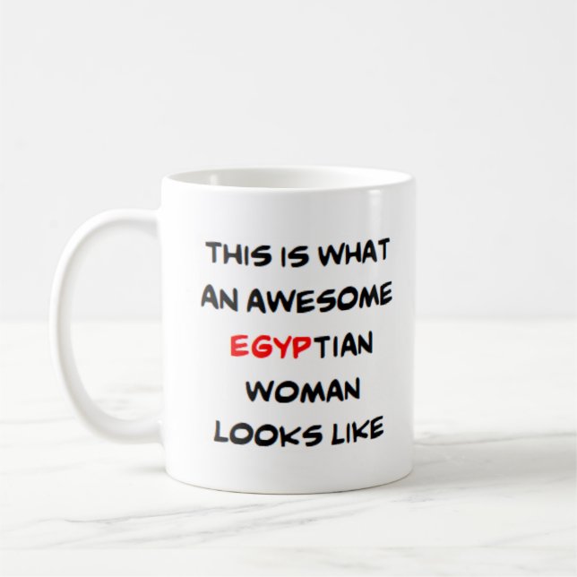 Mug egyptian woman, awesome (Gauche)