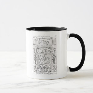 Mug Égyptien et persan antiques