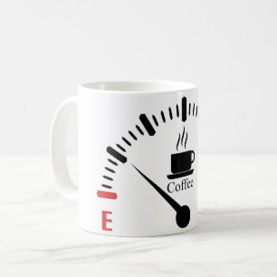 Mug Éjauge de carburant café