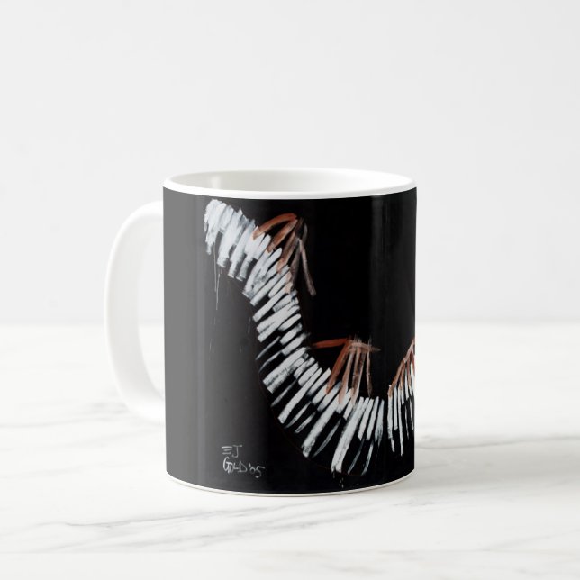 Mug ejgoldguru - Acrylique - Mains d'Herbie (Devant gauche)