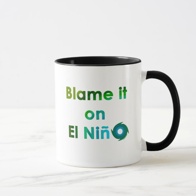 Mug EL Nino de blâme (Droite)