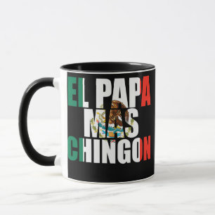 Mug El papa mas chingon Father Fatherhood Fathers day
