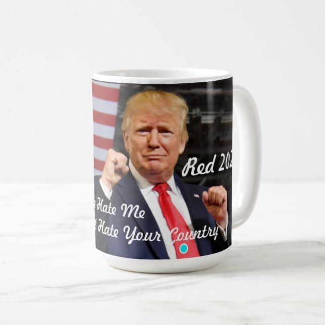 Mug Élection 2024 de la déclaration patriotique Donald (Devant droit)