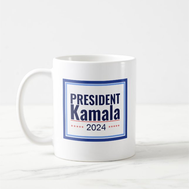 Mug Élection du président Kamala 2024 (Gauche)