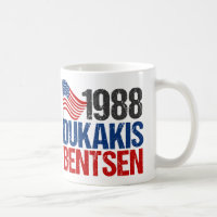 Élection rétro Dukakis Bentsen 1988