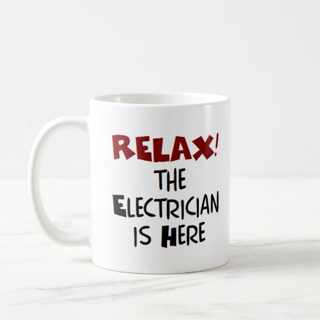 Mug electrician is here (Gauche)