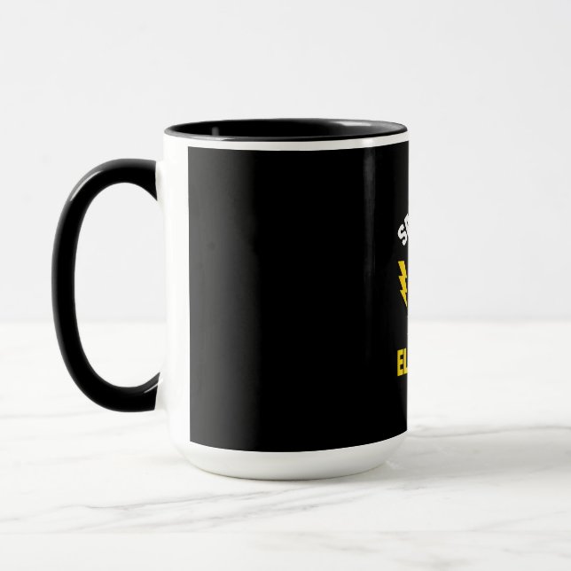 Mug Électricien Adulte Humor Funny Electricity (Gauche)
