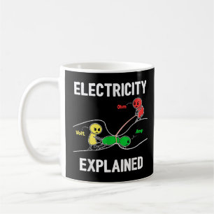 Mug Electricité Expliqué Ohm Volt Ampere Electricien