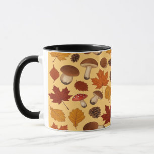 Mug Élégance Antique de l'Automne Style Ancien Monde