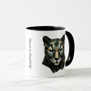 Mug "Élégance géométrique sauvage"