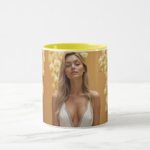Mug Élégance sans fil au printemps