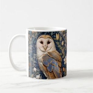 Mug Élégant Chouette de la grange William Morris Inspi
