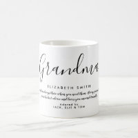 Élégant Écriture Féminine Citation Grand-mère