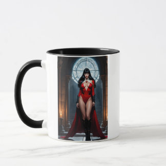 Mug Elegant Female Vampire