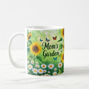 Mug Elégant jardin fleuri de maman