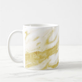 Mug Elégant marbre à huile d'or