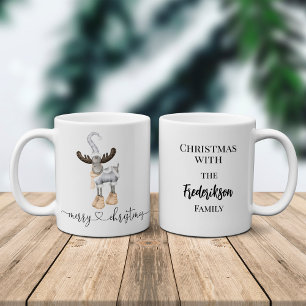 Mug Élégant minimaliste Nordique Joyeux Noël