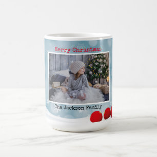 Mug Élégant minimaliste photo Joyeux Noël