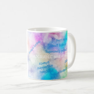 Mug Élégant Moderne Chic Grande Mère Adorable Extraord
